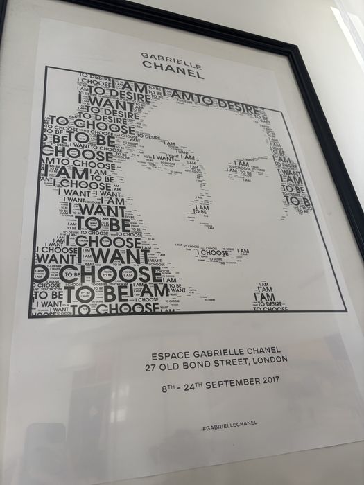 Plakat kolekcjonerski Chanel 2017