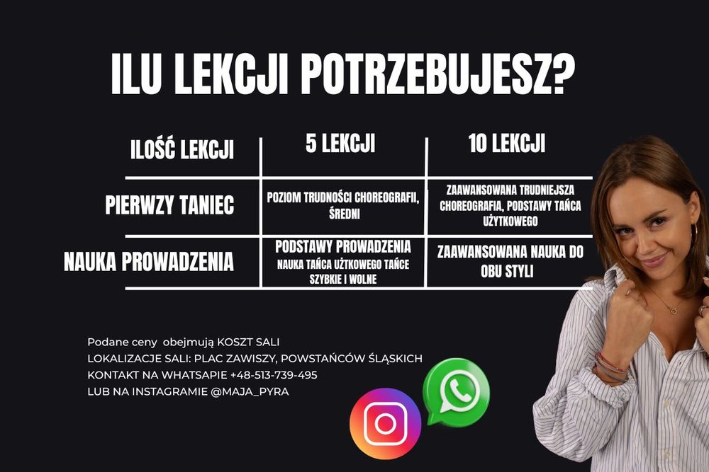 Lekcje Pierwszego Tańca/Taniec Użytkowy