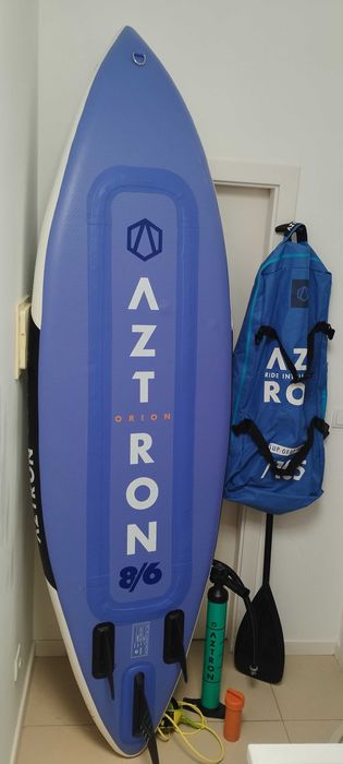 Prancha paddle surf como nova tudo original aztron