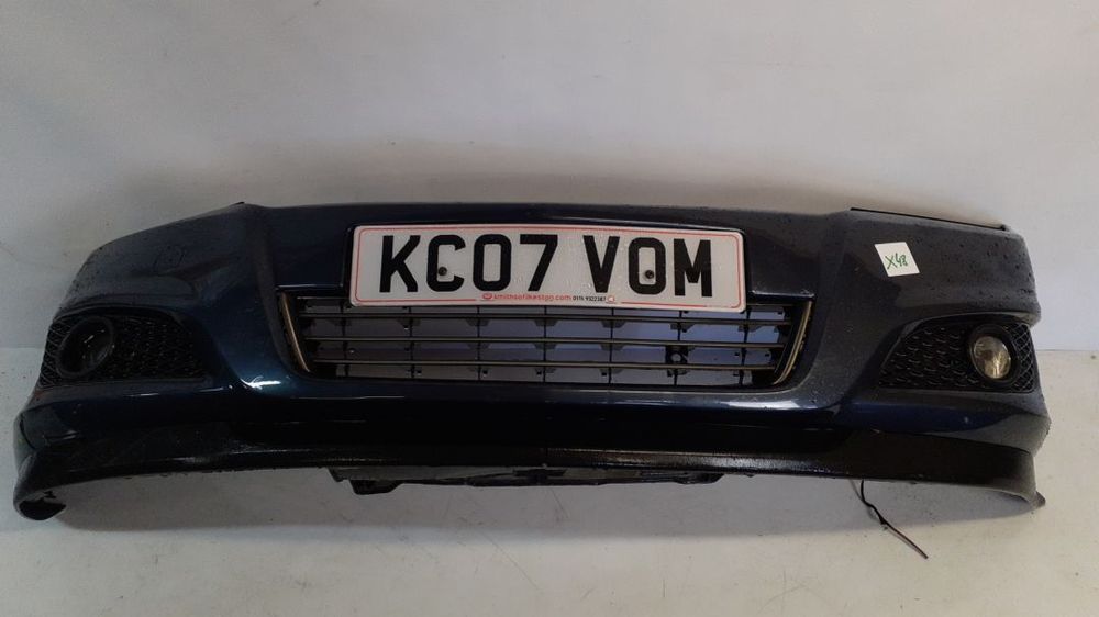 + ZDERZAK PRZÓD PRZEDNI DO OPEL A STRA H 3 III LIFT FL 168 SZARY HALOGENY