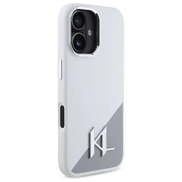 Karl Lagerfeld KLHMP16SSCMKMPCH iPhone 16/6,1" biały/white hardcase Si