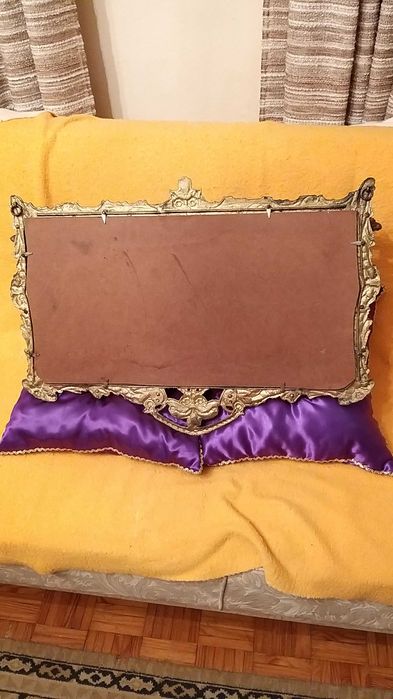 cabide ou bengaleiro com espelho vintage 2