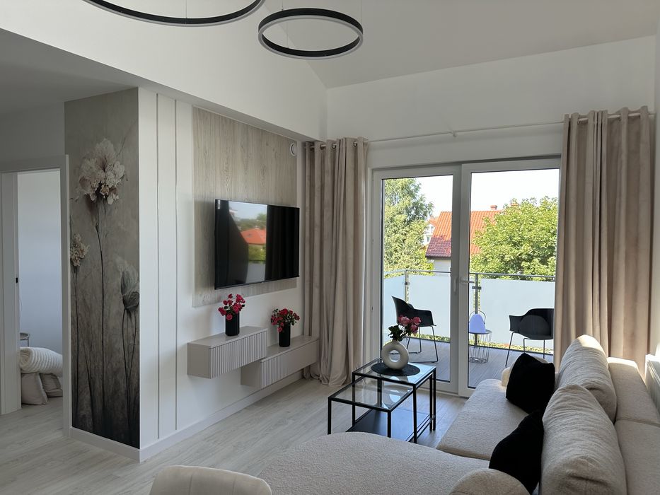 Nowy 6 osobowy apartament z 4 łóżkami