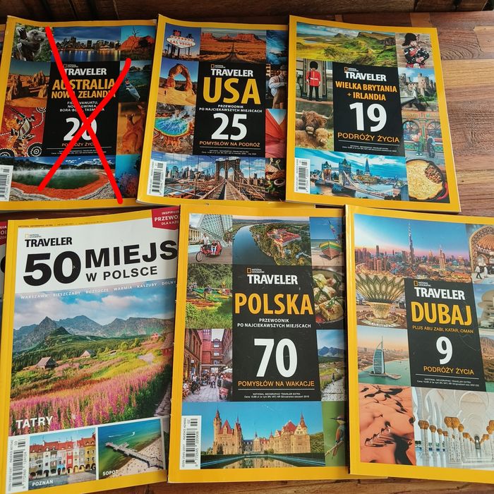 Traveler extra czasopismo gazeta przewodnik