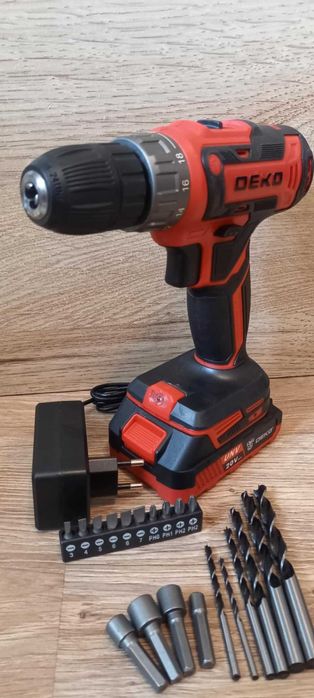 Super wkrętarka, Nowa, 20V, Bateria+ładowarka, MOCNA, Nowa