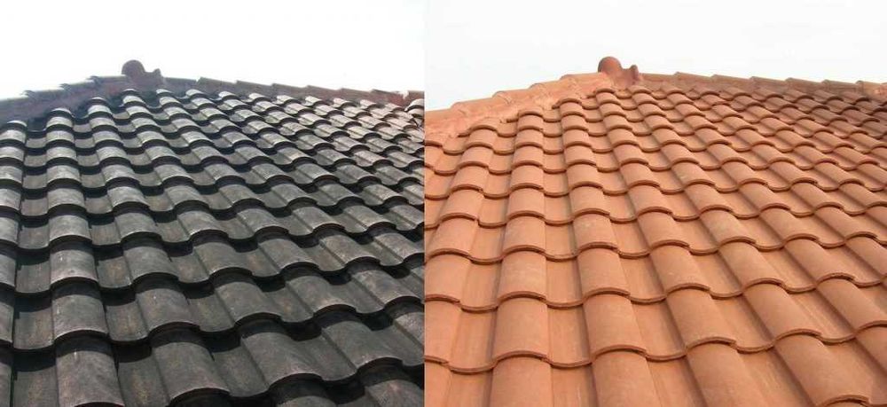 Lavagem + impermeabilizante telhados