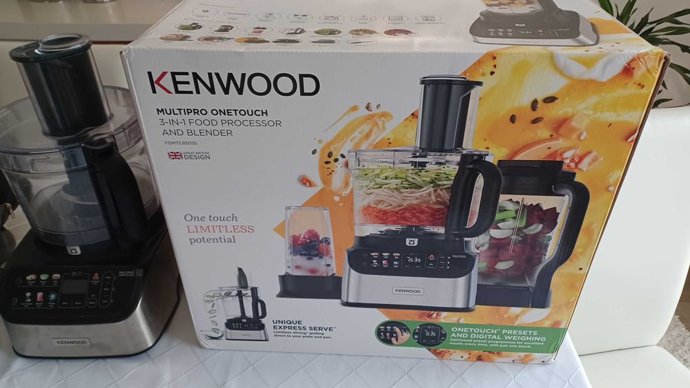 Kenwood - Processador de alimentos e liquidificador MultiPro OneTouch