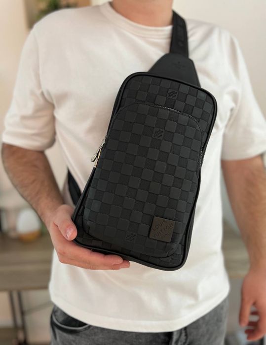 Чоловіча сумка - Louis Vuitton/мужская сумка через плече