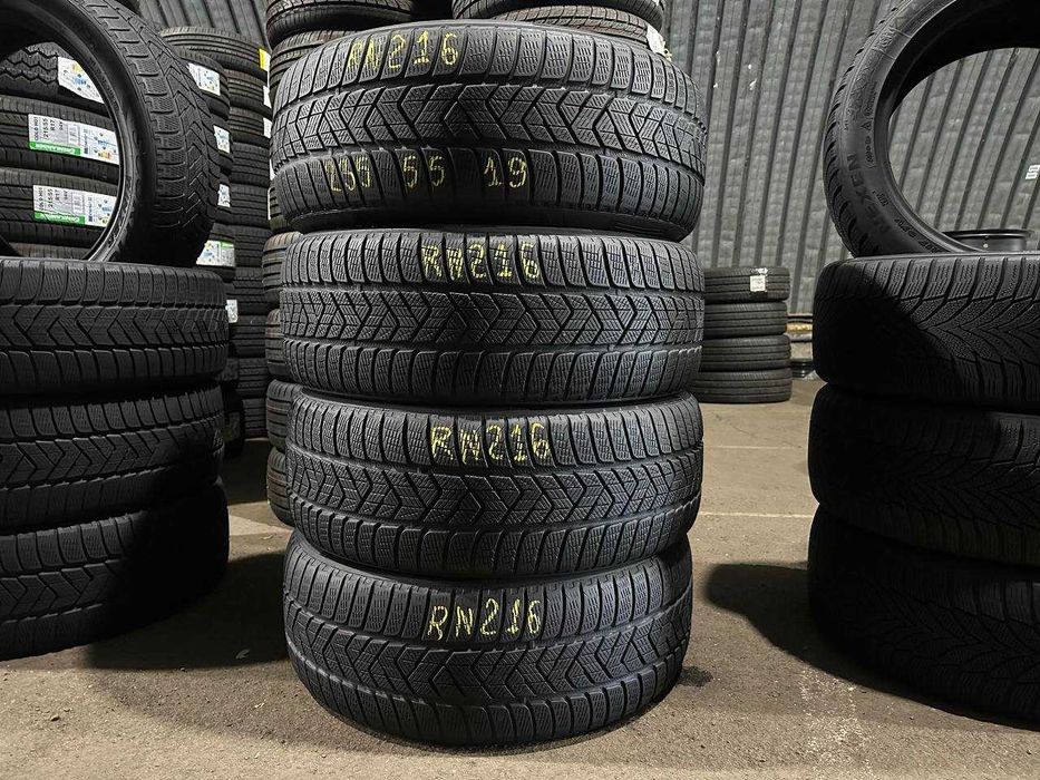 235/55 R19 Pirelli Scorpion Winter 80% Б/У ЗИМОВІ ШИНИ RN216-21 ВЕЛИКИЙ ВИБІР СКЛАД КОЛІС