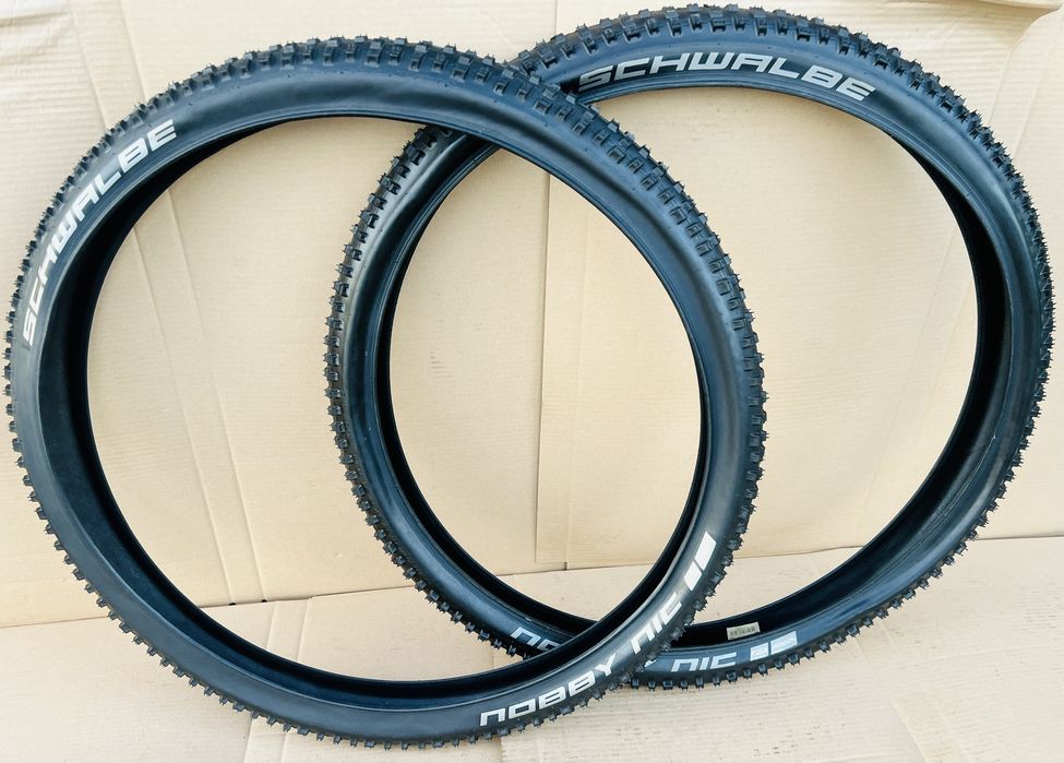 Opony SCHWALBE NOBBY NIC 29x2,25" ADDIX 57-622 NOWY Komplet opon MTB 29"