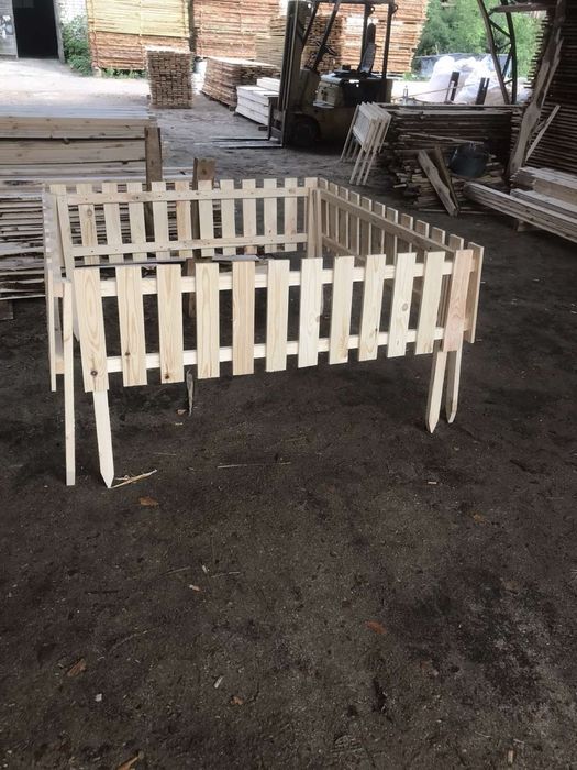 Паркан деревяний садовий 220грн секція