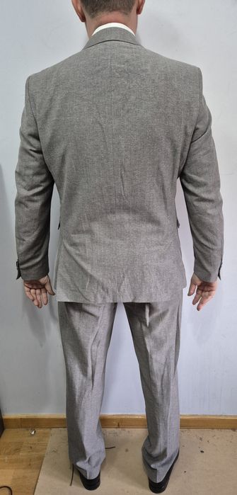 STRELLSON roz. 106 XL męski garnitur premium grupa boss wełna+Bawełna