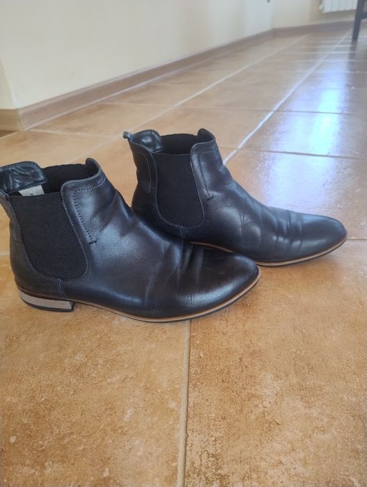 Buty 40 Wojas botki półbuty sztyblety kozaki skóra