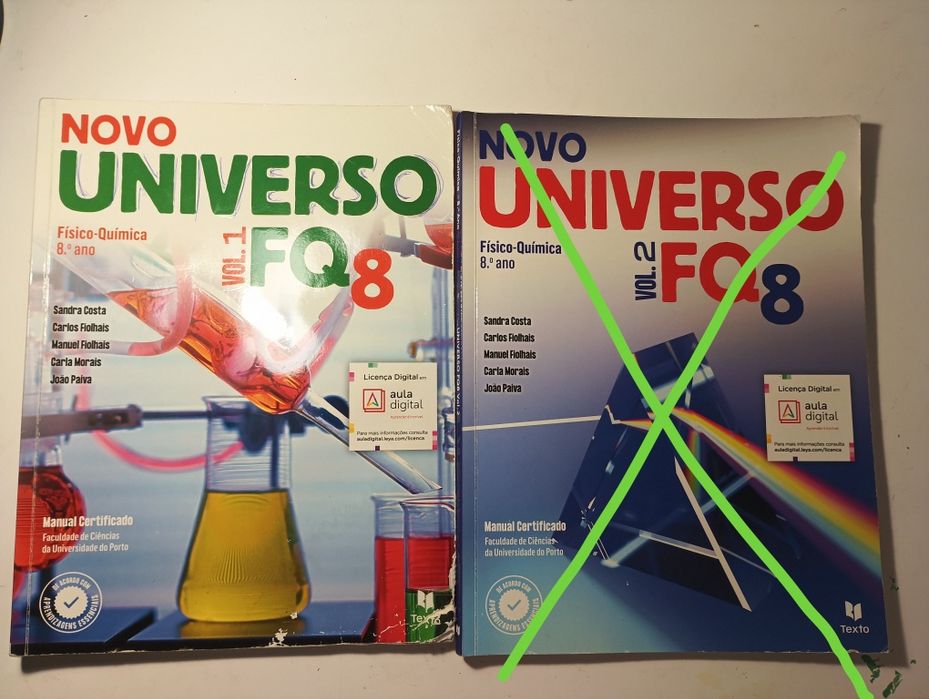 Manual FQ 8° ano Volume 1