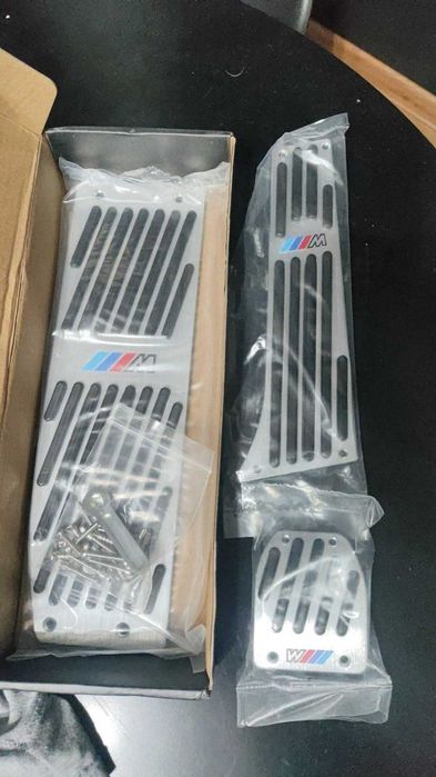 Nakładki na pedały aluminiowe m pakiet BMW E46 E90 E39
