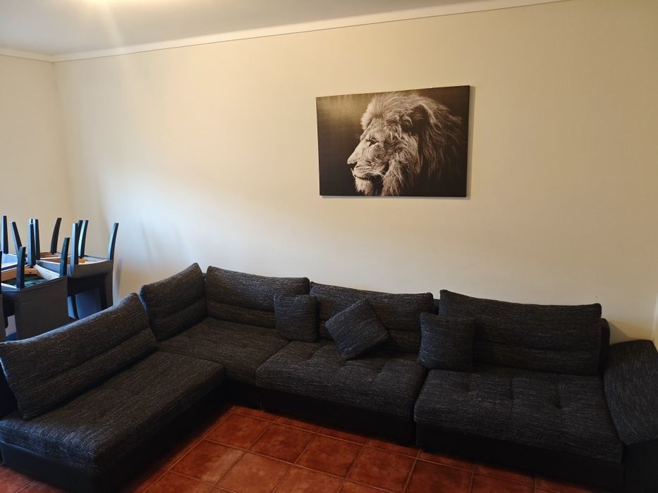 Sofá XL com chaise longue