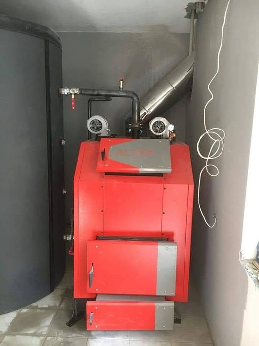 ‼️ПРОМИСЛОВИЙ Котел АЛЬТЕП Тривалого Горіння.Твердопаливний КотелALTEP