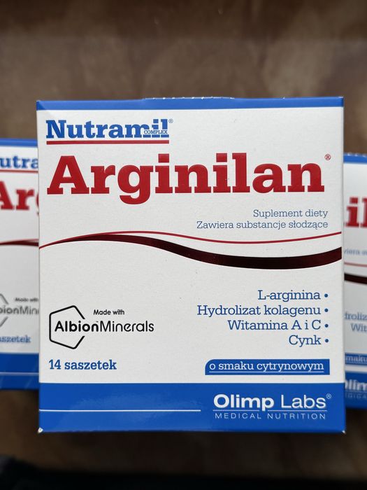 OLIMP Arginilan 14sztuk / trzy opkaowania NOWE na odleżyny