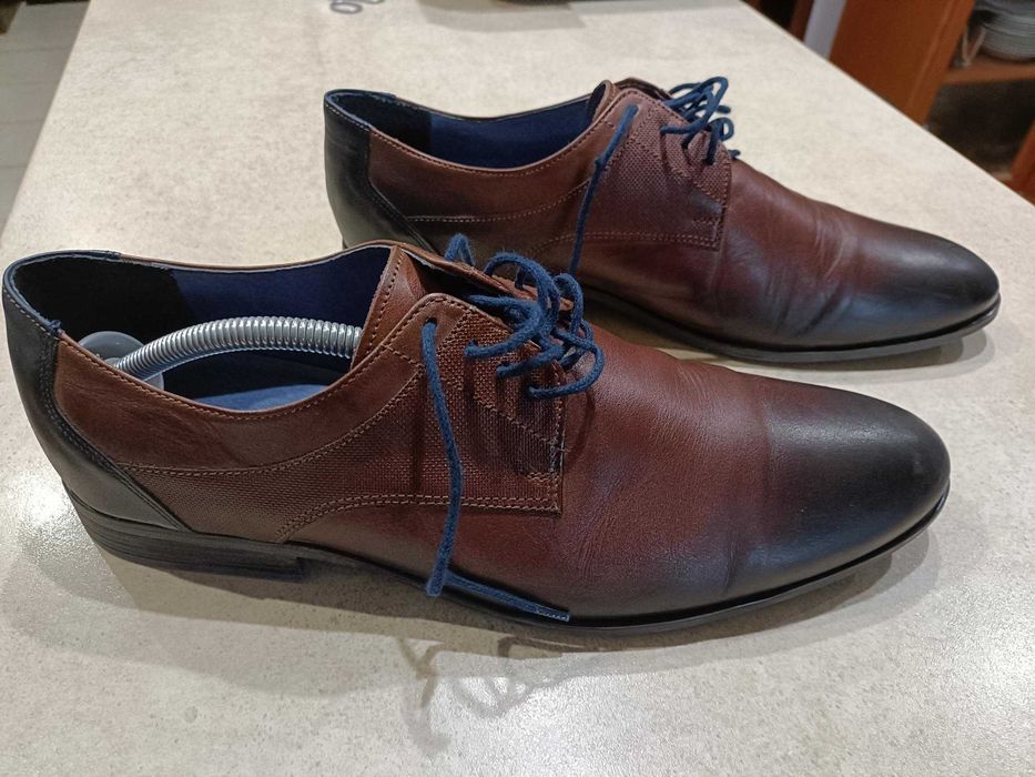 Męskie eleganckie buty Nikopol roz. 44