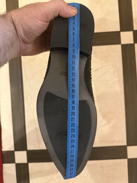 Туфли балдинини кожа питона