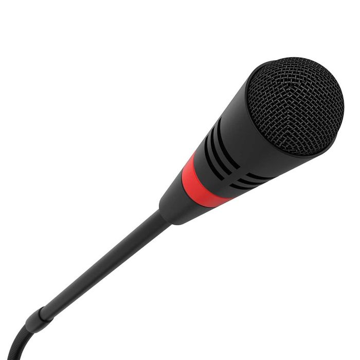 Nowy Mikrofon Pojemnościowy Proel BMG2 Podstawa, Oświetlenie LED, XLR