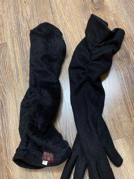 Рукавиці зимові теплі тканина