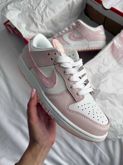 АКЦІЯ! Nike Dunk Low Pink Paisley 36 37 38 39 40 41