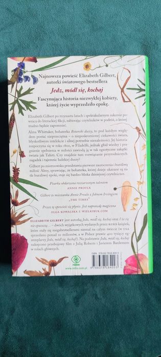 "Botanika Duszy" Elizabeth Gilbert