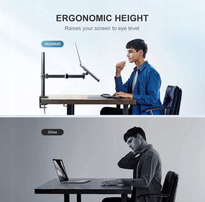 Podstawa, uchwyt, ramię do monitora, TV, laptopa HUANUO HNCM22