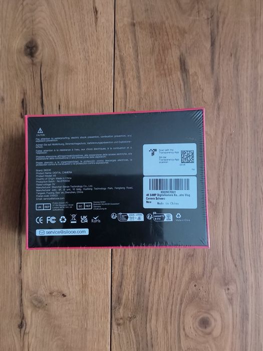 Nowy Aparat Cyfrowy 4K 64MP | Zoom 16X Ekran IPS