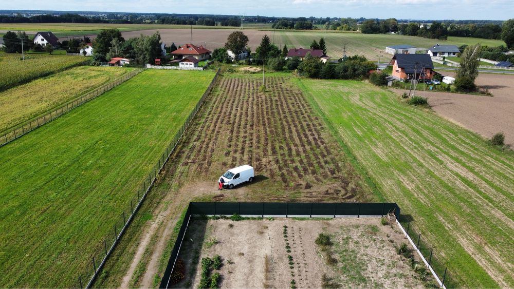 Działki na sprdedaż 1000 m2 z WZ