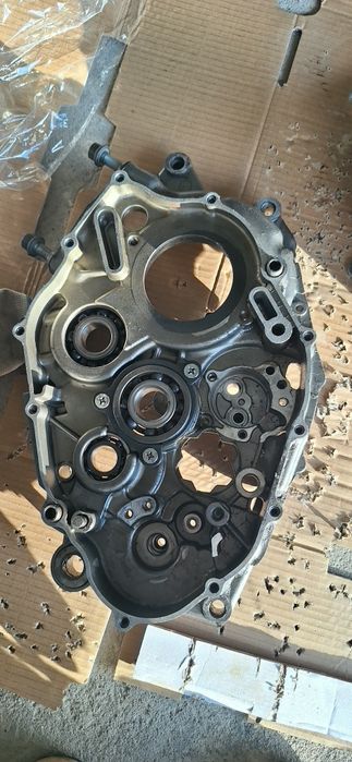 Kartery ćwiartki połówki silnika yamaha xt 600 3tb 2kf