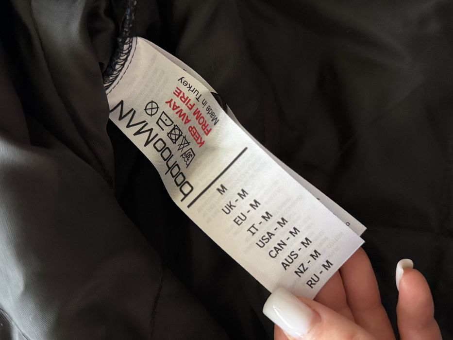 Kurtka koszulowa BoohooMAN, rozmiar M, Nowa z metką