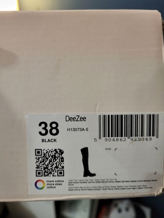 Kozaki damskie DeeZee 38