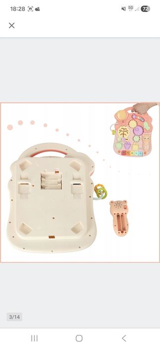 Interaktywny Pchacz, chodzik  3w1