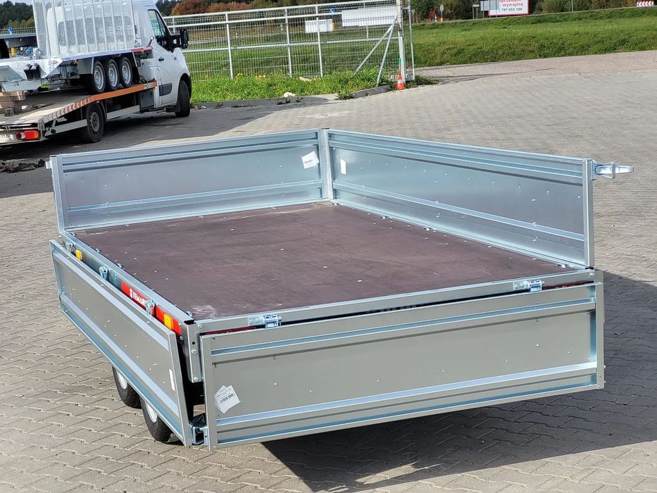 Temared Dostawa! Przyczepa Platforma Wym. 304X153x30 Transporter