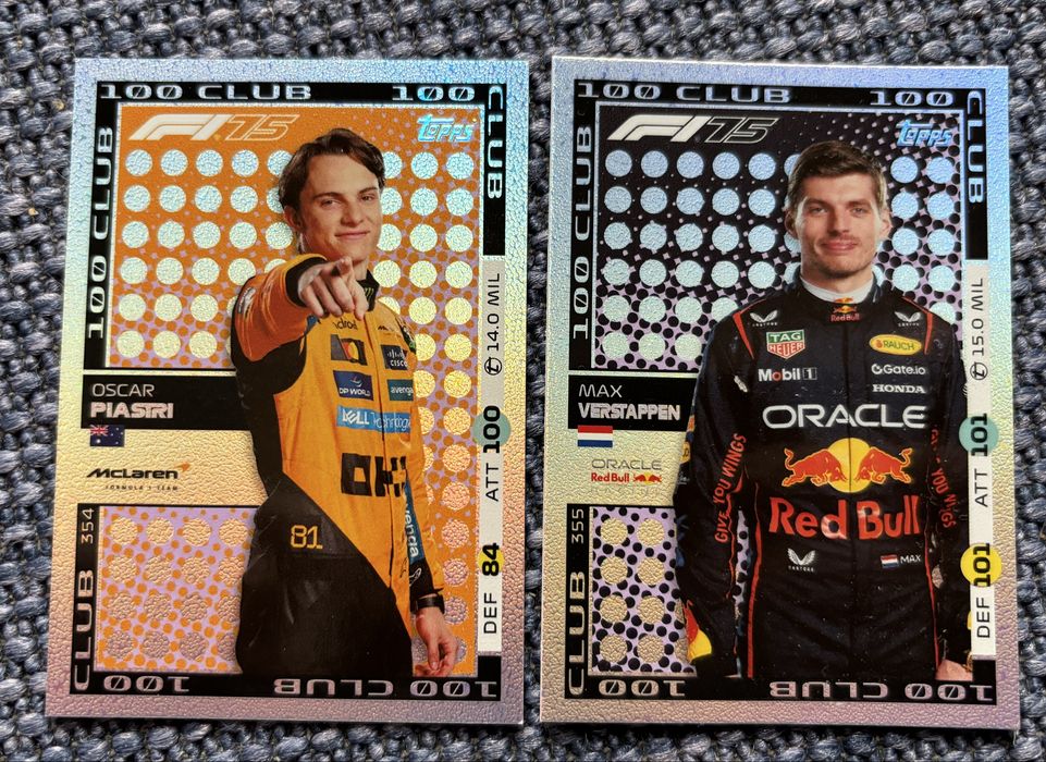 Cartas Topps Turbo Attax F1 2025