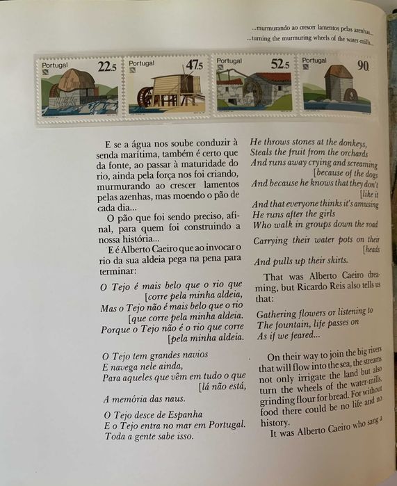 Filatelia - Livro filatélico