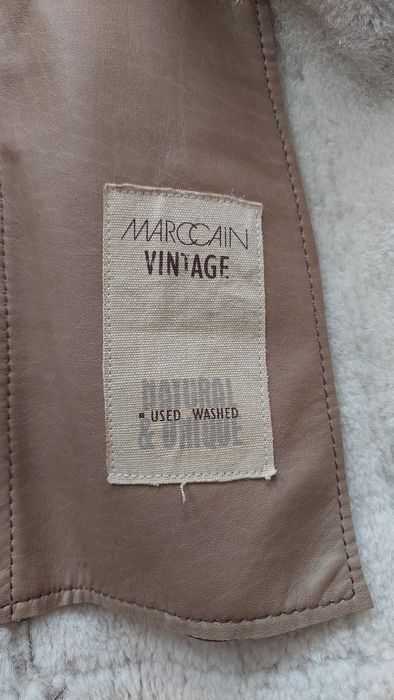 Marcain дублянка розмір М L  n5 з натурального ягняти