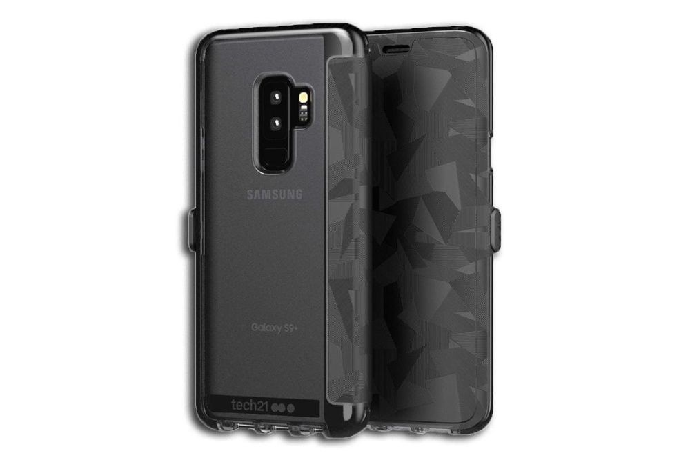 Фирменный чехол книжка tech21 Wallet iPhone Samsung S9+ Plus