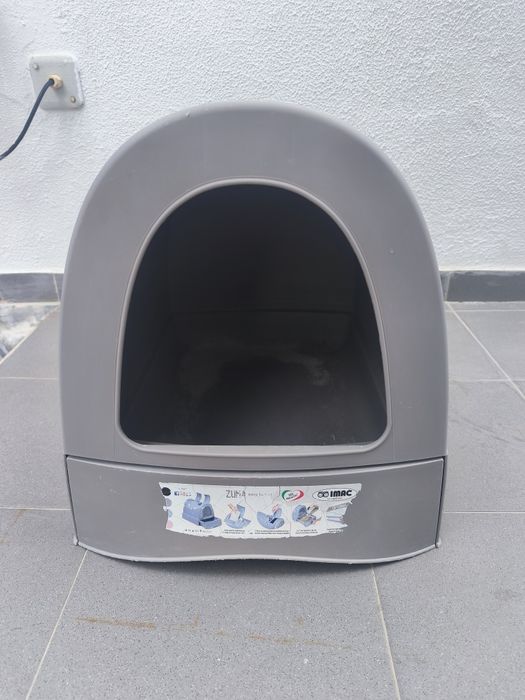 Caixa de areia para gato