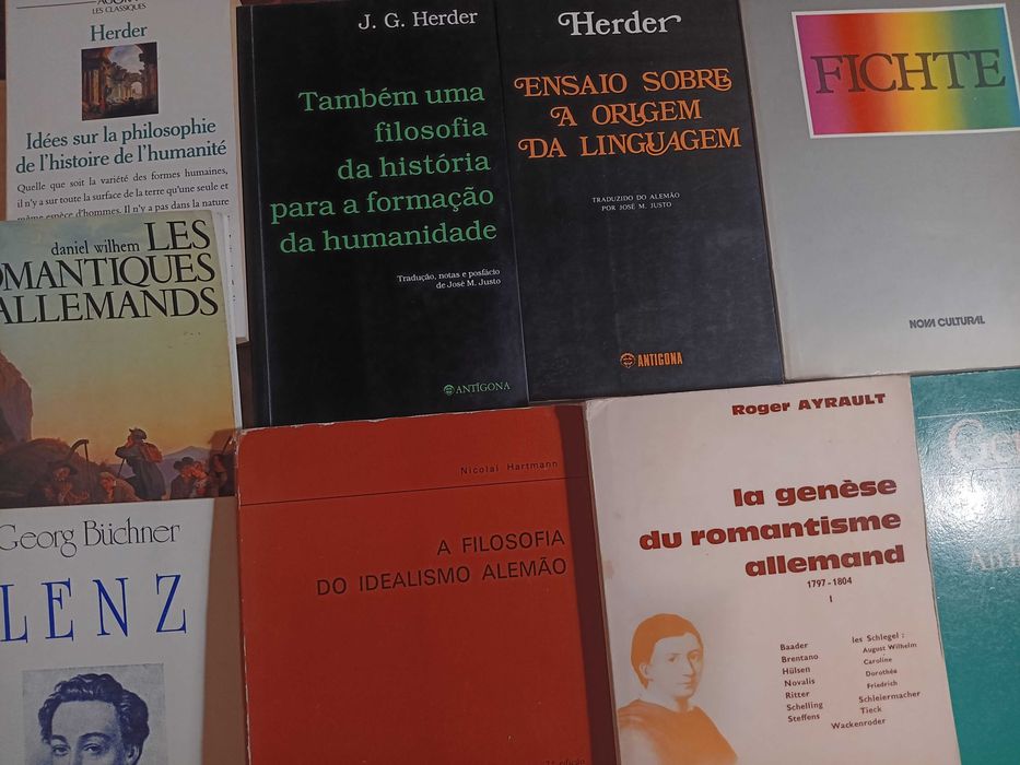 Schelling Herder e Outros Vários Livros