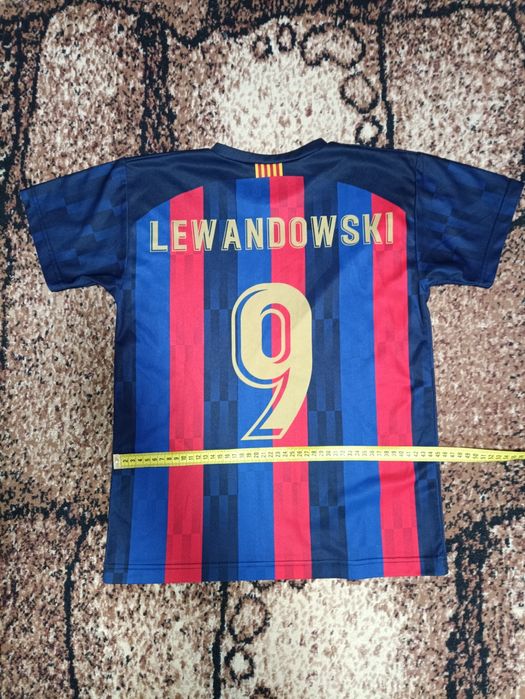 Футболка підліткова ФК Барселона Левандовський