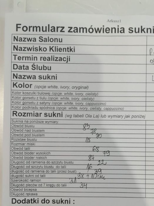 Suknia ślubna 34/36