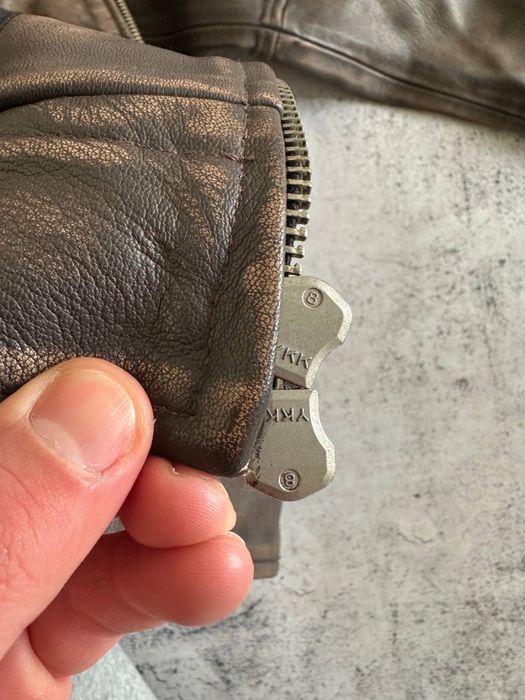 Новая кожаная куртка Jack & Jones оригинал Размер 3XL