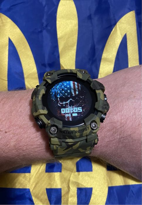 Тактичний смарт годинник для військових ЗСУ