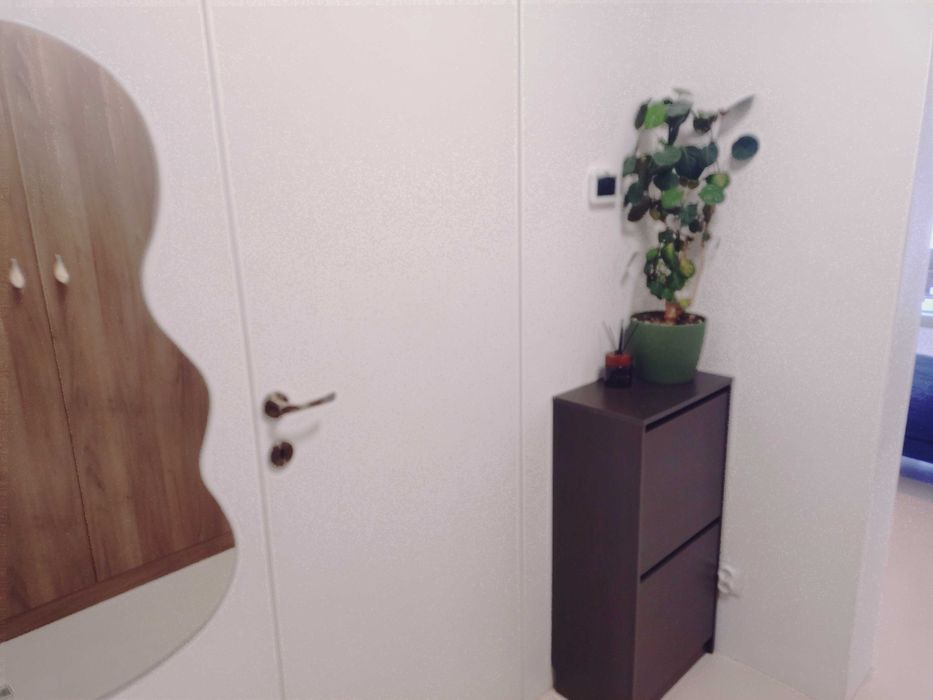 Szafka na buty ciemny brąz