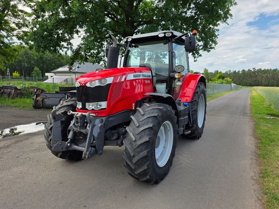 Massey Ferguson 7615  DYNA 6 amortyzowana oś  kabina przedni TUZ Silnik SISU oryginał