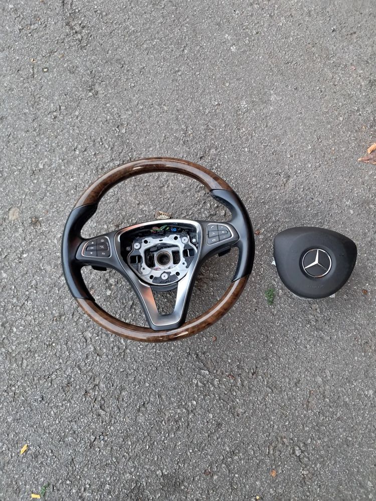 Volante mercedes w205 mais airbag