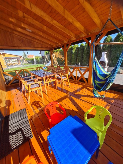 Domki 10os - SAUNA, BASEN - Słoneczny Zakątek Lubrza Świebodzin